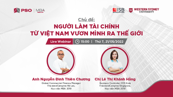 MBA Meetup: Người làm tài chính – Từ Việt Nam vươn mình ra thế giới
