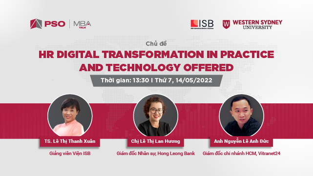 MBA Talk #14: HR Digital transformation in practice and Technology offered