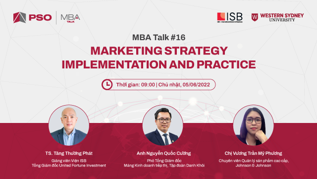 MBA Talk #16: Marketing strategy implementation and practice