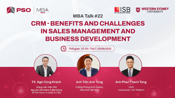 MBA Talk #22: CRM – Benefits and Challenges in Sales Management and Business Development