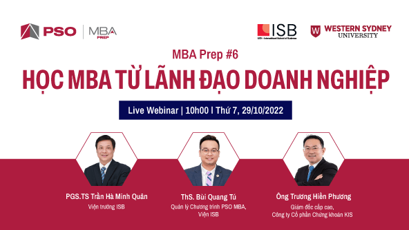 MBA Prep #6: Học MBA từ lãnh đạo doanh nghiệp