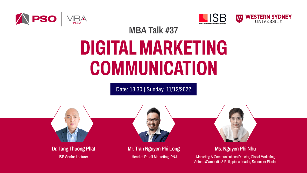 MBA Talk #37: Digital marketing communication