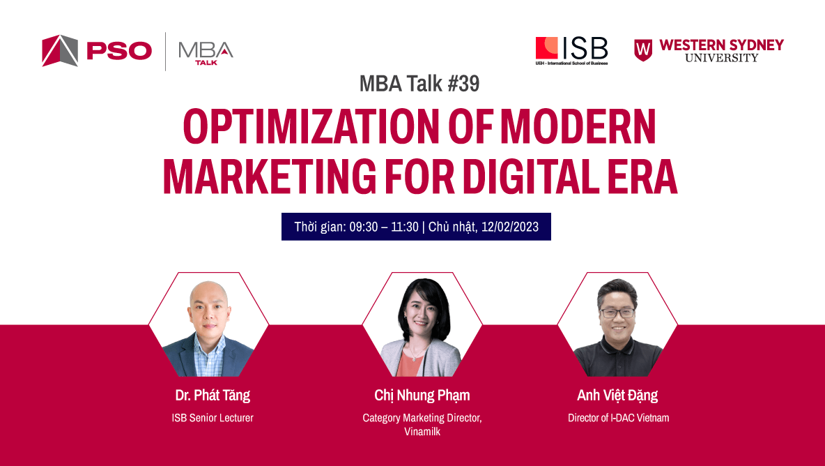 MBA Talk #39: Optimization of modern marketing for digital era