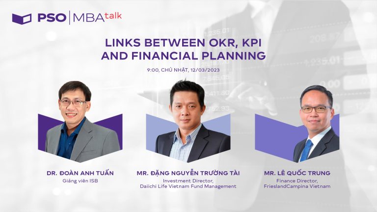 MBA Talk #45: OKR, KPI và kế hoạch tài chính – Kết nối để dẫn đến thành công trong kinh doanh