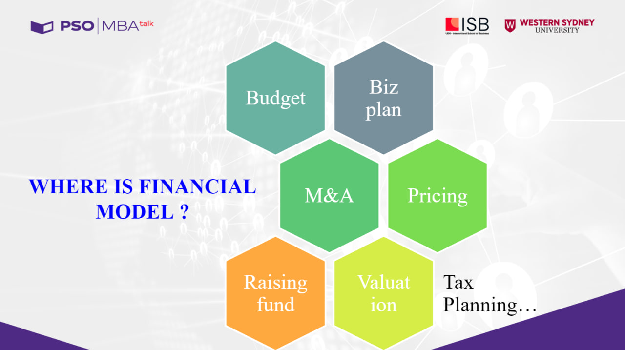 PSO MBA Talk #58 ứng dụng của Financial Model