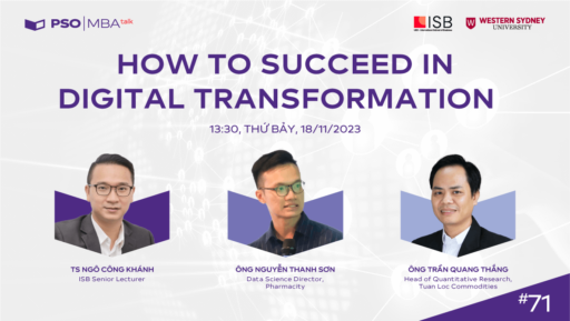 MBA Talk #71: How to succeed in digital transformation?