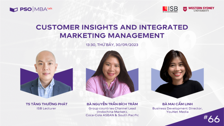 MBA Talk #66: Customer Insight and Integrated Marketing Management