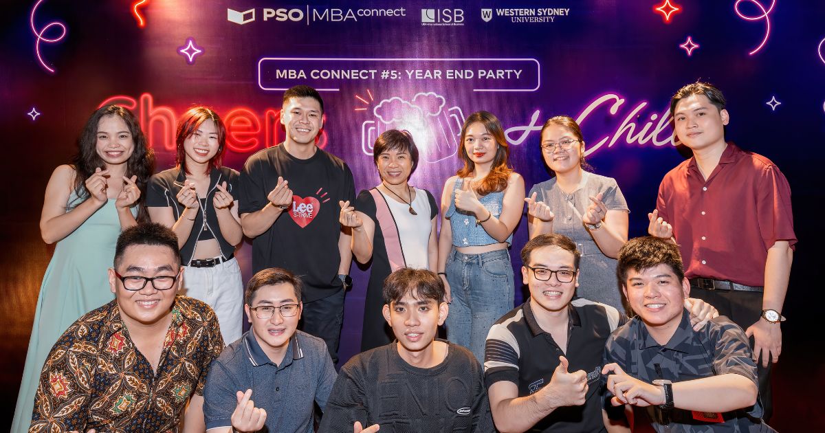 Nhìn lại khoảnh khắc tại MBA Connect #5: Year End Party – Cheers & Chill