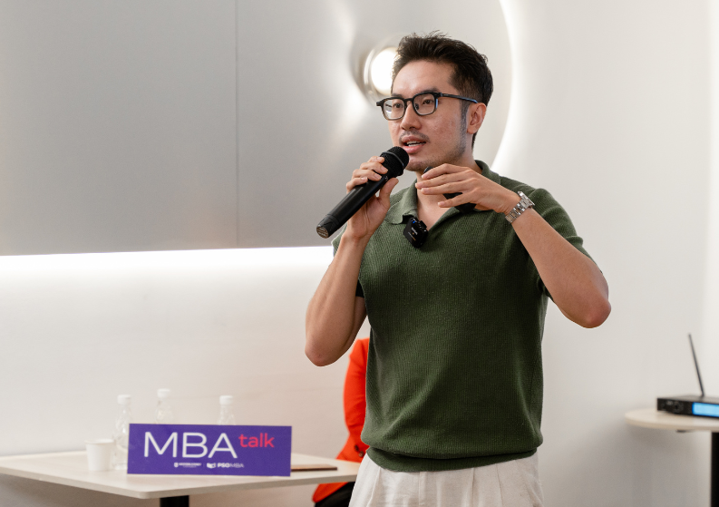 Ông Hoàng Vũ Hải – Brand Manager, Carlsberg Vietnam Breweries Company Ltd tại sự kiện MBA Talk #97.