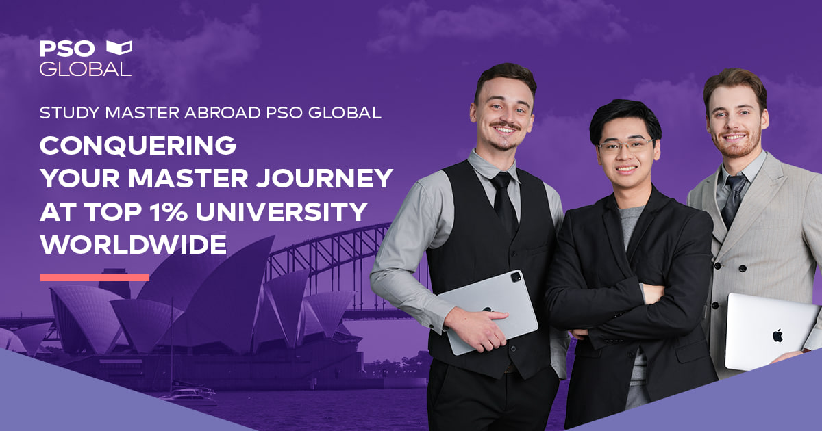 PSO Global - Study Master At Top 1% University Wordwide