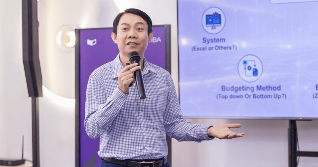 in Talk #1: ông Ngô Huy Lộc, chia sẻ về quy trình lập ngân sách năm