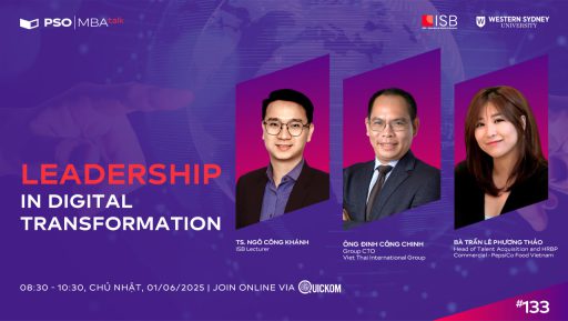 MBA Talk #133: Lãnh đạo doanh nghiệp trong cách mạng chuyển đổi số