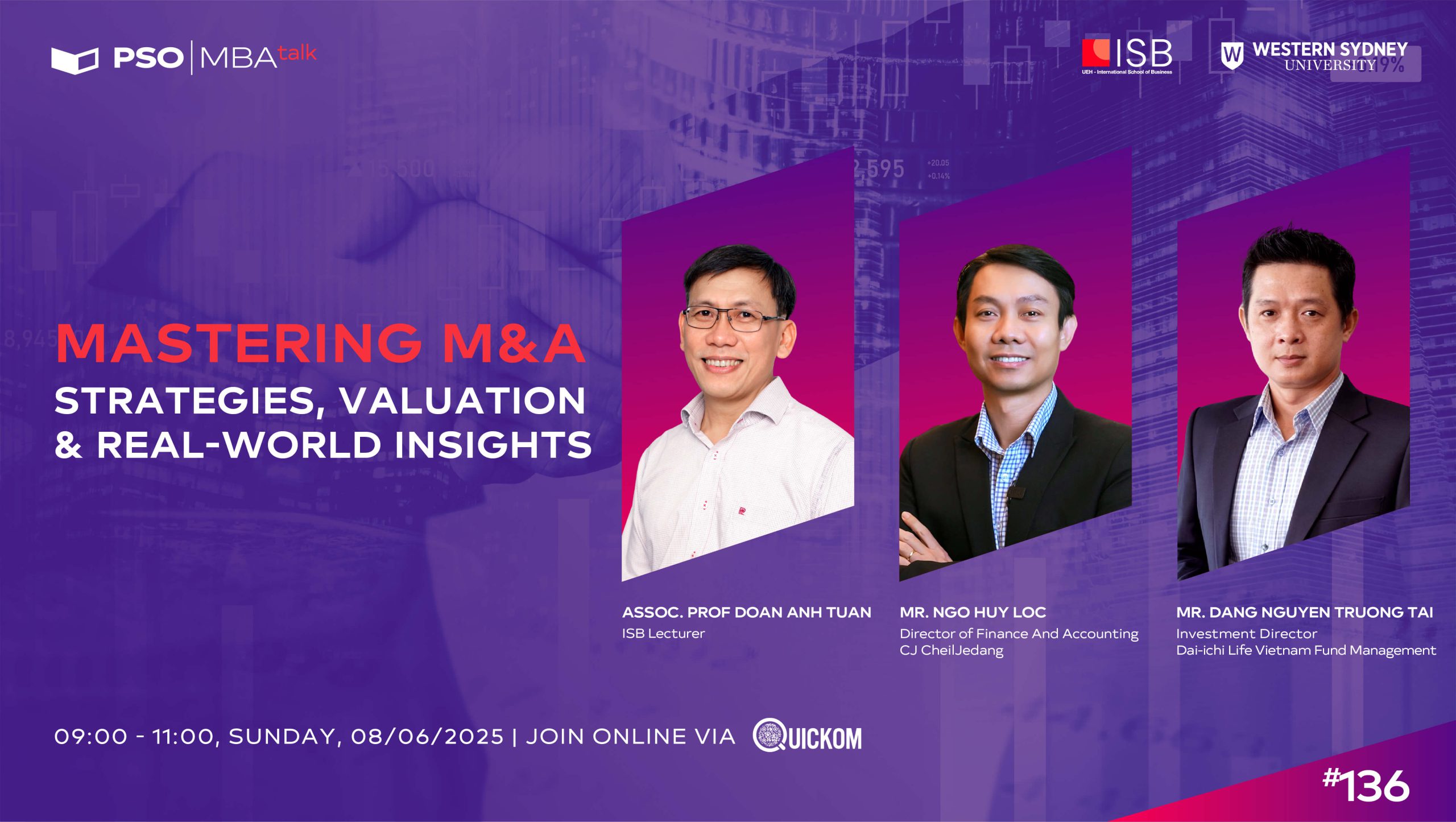 MBA Talk #136: The M&A playbook: From strategy to insights 1 MBA Talk #136 talks about M&A