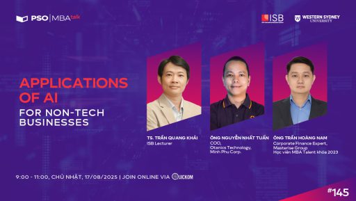 MBA Talk #145: Ứng dụng AI trong doanh nghiệp non-tech