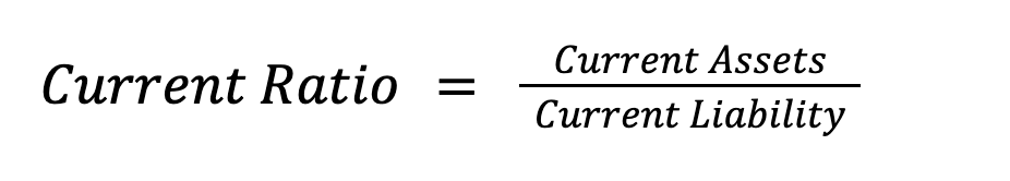 Công thức tính tỷ số thanh toán hiện hành (current ratio)