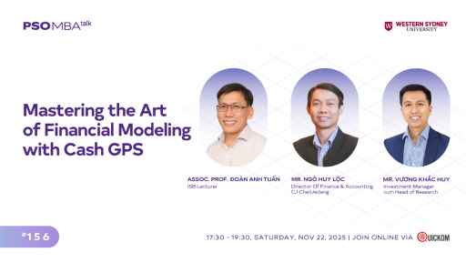 MBA Talk #156: Làm chủ nghệ thuật xây dựng mô hình tài chính với Cash GPS