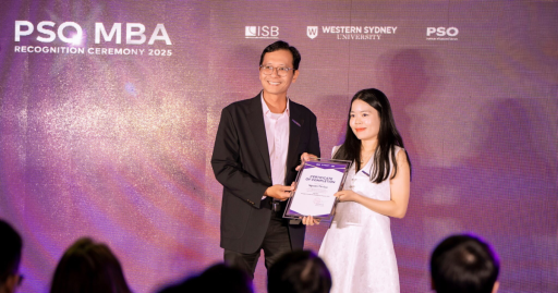 PSO MBA Regconition Ceremony 2025: Lễ Vinh danh đầu tiên dành riêng cho Thạc sĩ PSO MBA