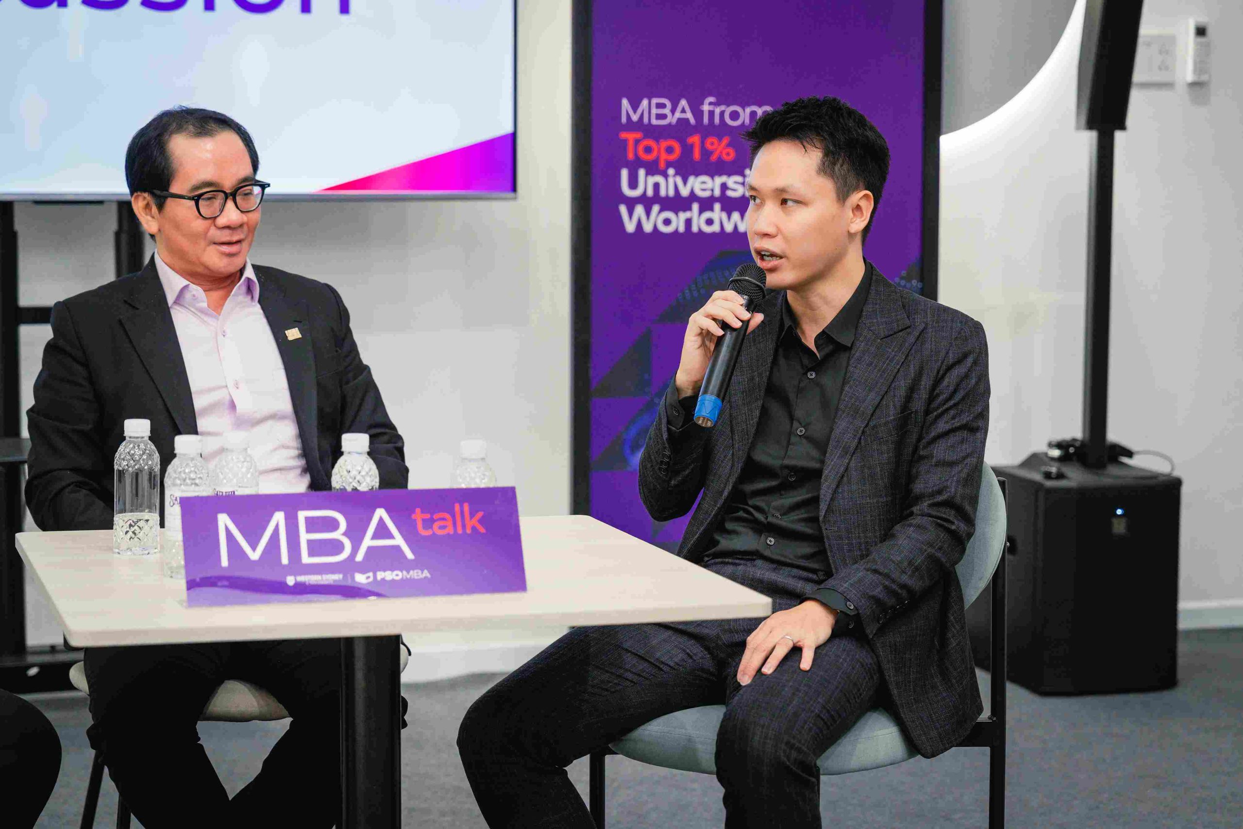 Anh Duy tại buổi chia sẻ (Nguồn: Hình ảnh từ sự kiện).