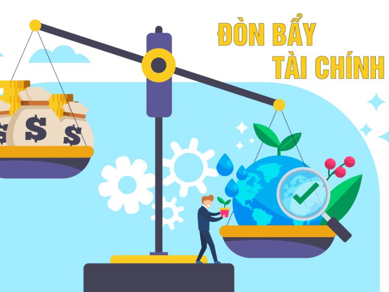 Đòn bẩy kinh doanh: Vũ khí nhân đôi lợi nhuận 3 a man holding a plant on a scale