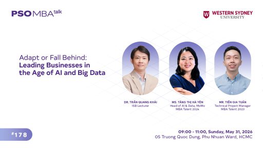 MBA Talk #178: Lãnh đạo doanh nghiệp trong kỷ nguyên AI và Big Data