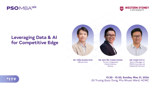 MBA Talk #179: Dữ liệu & AI – Vũ khí cạnh tranh của người dẫn đầu