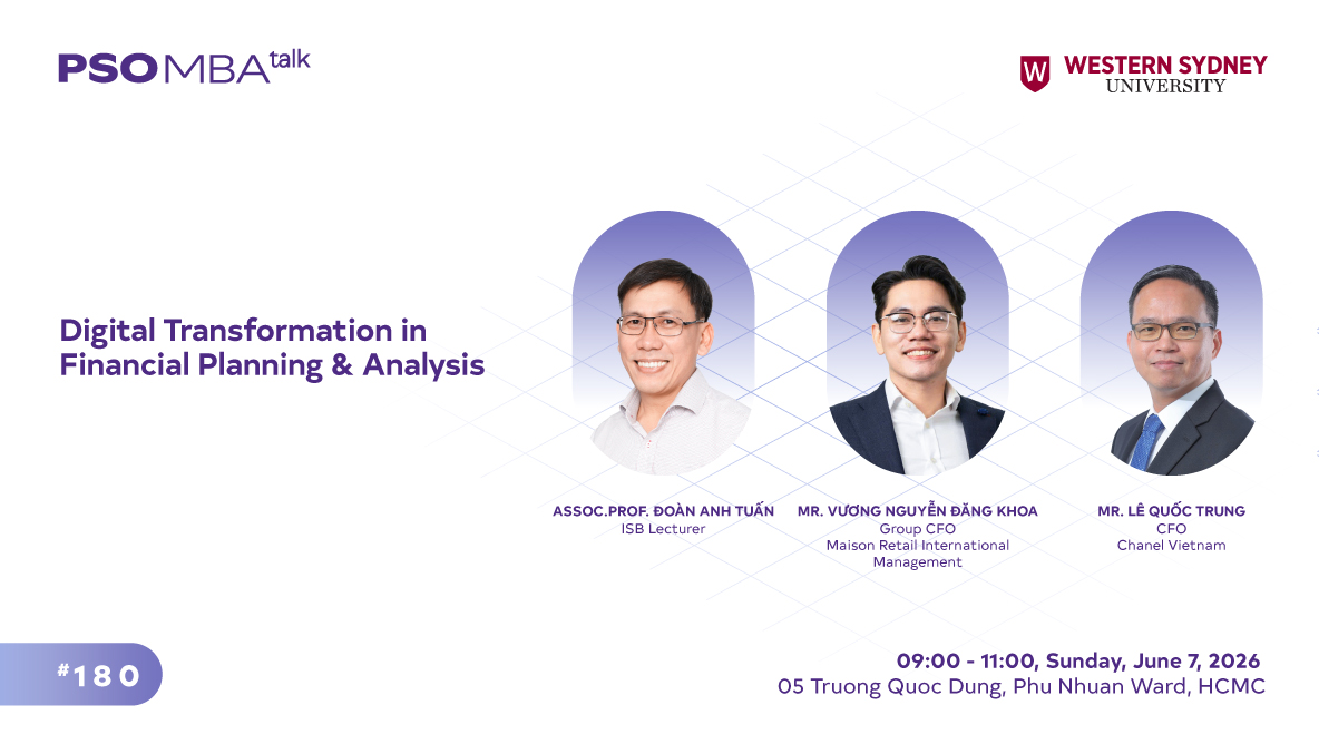 MBA Talk #180: Số hóa FP&A – Nâng tầm phân tích & hoạch định tài chính